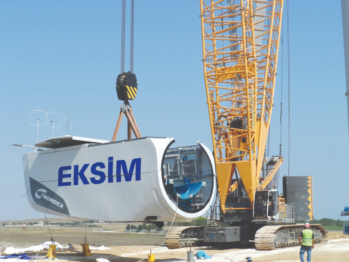 Eksim Enerji’den 56 MW’lık 8 adet türbin yatırımı